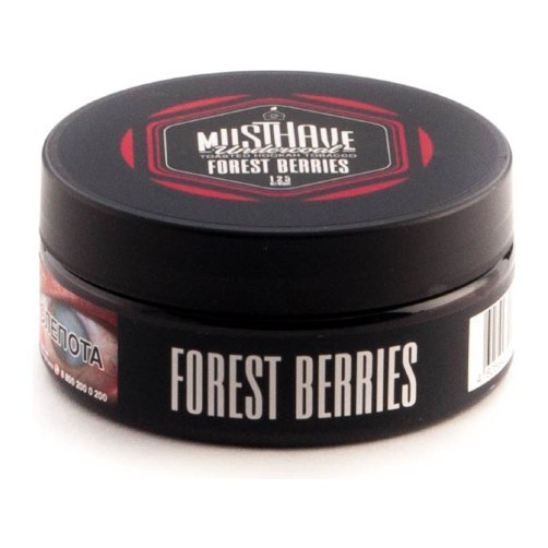 Табак Must Have - Forest Berries (Лесные Ягоды, 125 грамм) купить в Иркутске