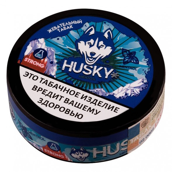 Табак жевательный HUSKY - Strong Menthol (Ментол) купить в Иркутске