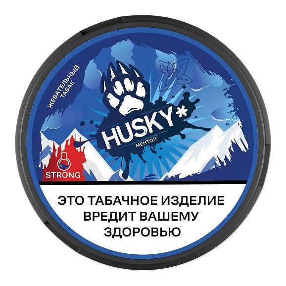 Табак жевательный HUSKY - Strong Menthol (Ментол) купить в Иркутске