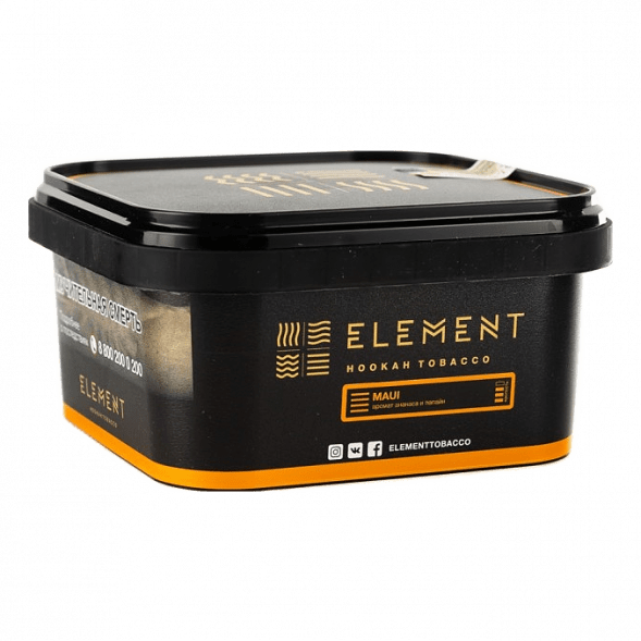 Табак Element Земля - Maui (Ананас - Папайя, 200 грамм) купить в Иркутске