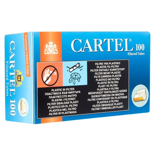 Гильзы сигаретные Cartel - Carbon 84x20 мм (100 штук) купить в Иркутске