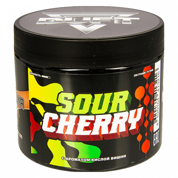 Табак Duft - Sour Cherry (Кислая Вишня, 200 грамм) купить в Иркутске