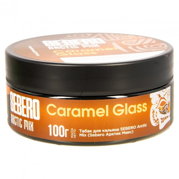 Табак Sebero Arctic Mix - Caramel Glass (Карамел Гласс, 100 грамм) купить в Иркутске