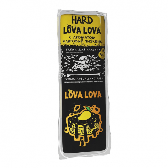 Табак Хулиган Hard - LOVA LOVA (Манговый Чизкейк, 200 грамм) купить в Иркутске