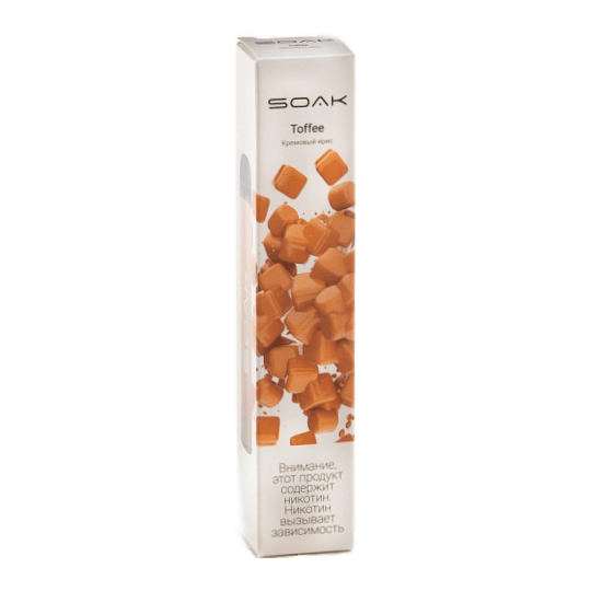 SOAK X - Toffee (Кремовый Ирис, 2200 затяжек) купить в Иркутске