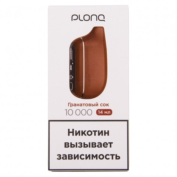 PLONQ MAX PRO - Гранатовый Сок (10000 затяжек) купить в Иркутске