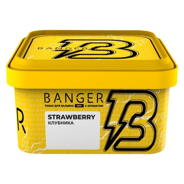 Табак Banger - Strawberry (Клубника, 200 грамм) купить в Иркутске