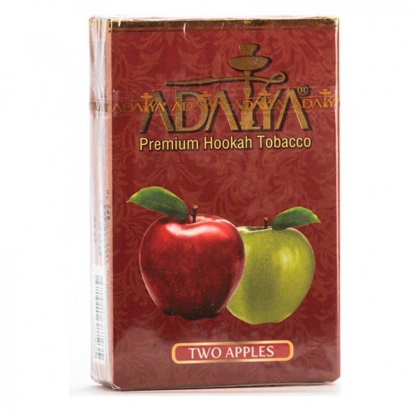 Табак Adalya - Two Apples (Двойное Яблоко, 50 грамм, Акциз) купить в Иркутске