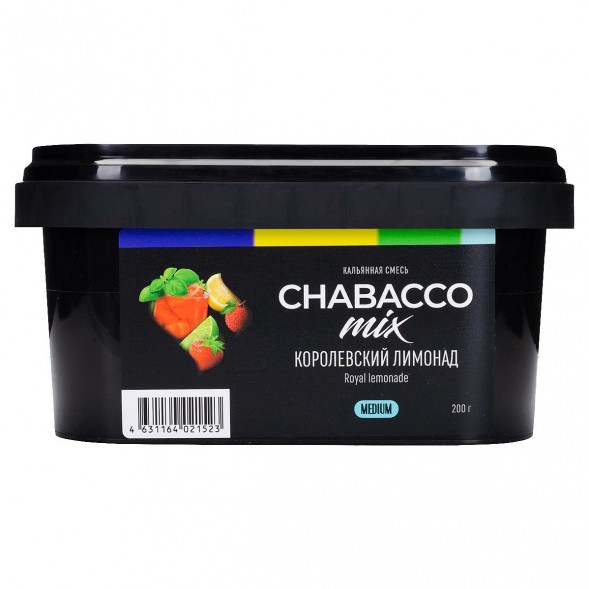 Смесь Chabacco Emotions MEDIUM - Royal Lemonade (Королевский Лимонад, 200 грамм) купить в Иркутске