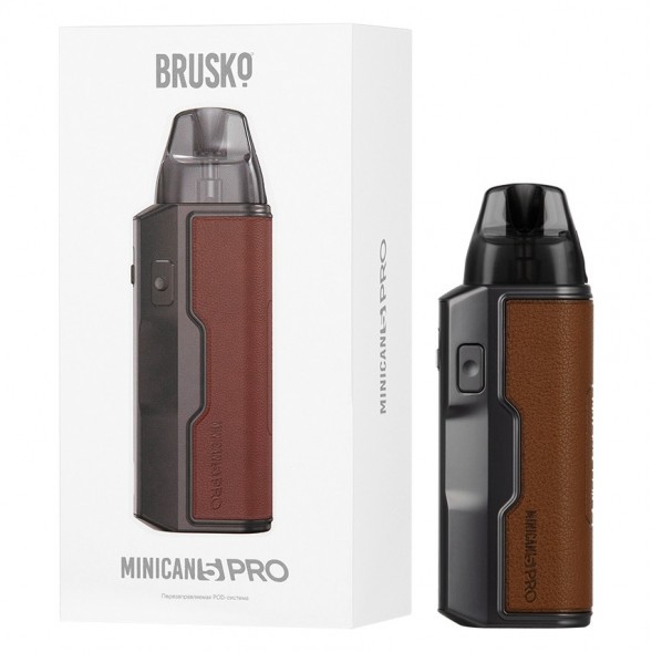 Электронная сигарета Brusko - Minican 5 PRO (Коричневый Графит) купить в Иркутске