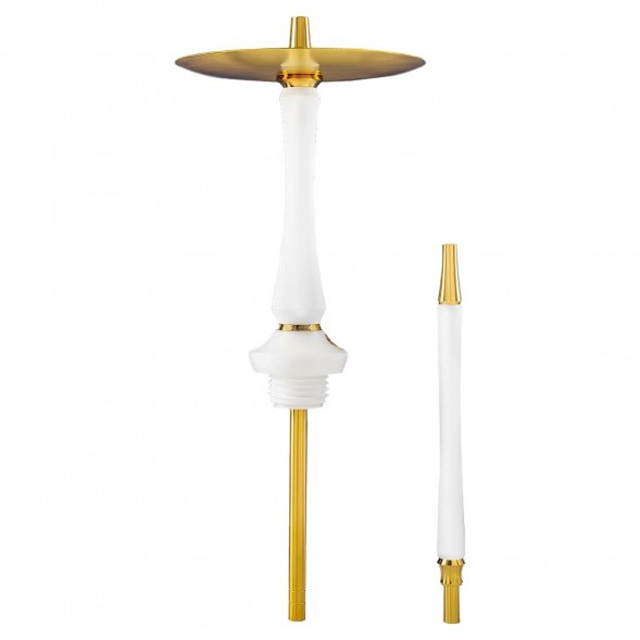 Кальян UNION - Sleek PVD White (Белый, Без Колбы) купить в Иркутске