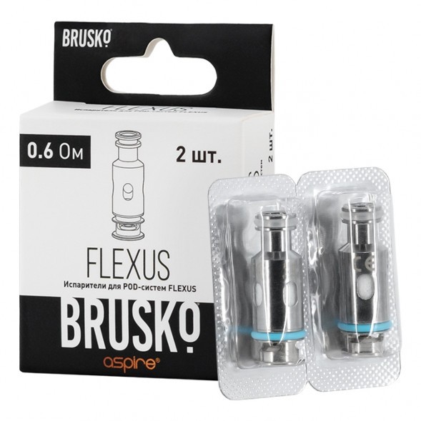 Испарители для Brusko Flexus (AF Mesh Coil, 0.6 Ом, 2 шт.) купить в Иркутске