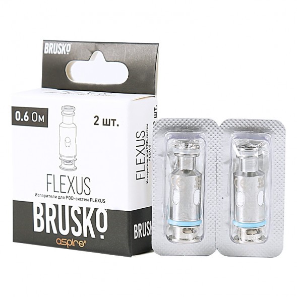 Испарители для Brusko Flexus (AF Mesh Coil, 0.6 Ом, 2 шт.) купить в Иркутске
