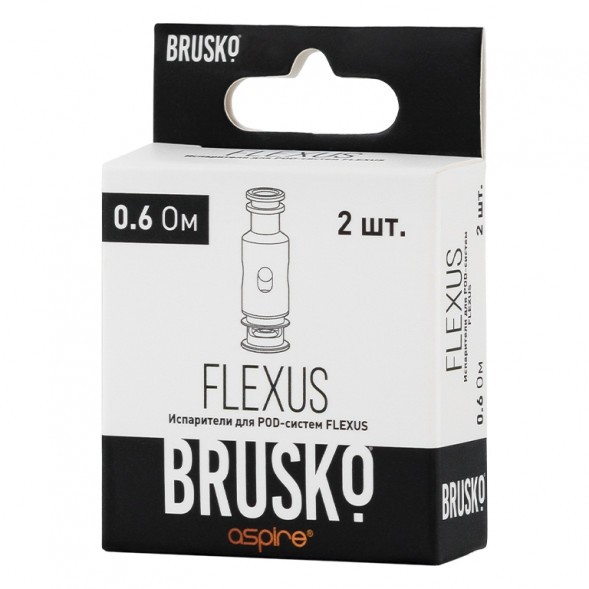 Испарители для Brusko Flexus (AF Mesh Coil, 0.6 Ом, 2 шт.) купить в Иркутске
