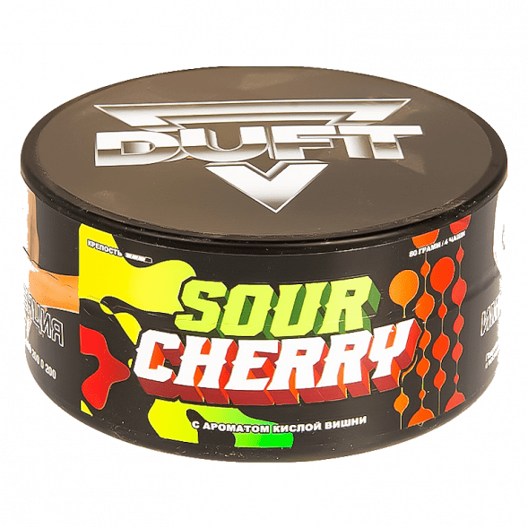 Табак Duft - Sour Cherry (Кислая Вишня, 80 грамм) купить в Иркутске