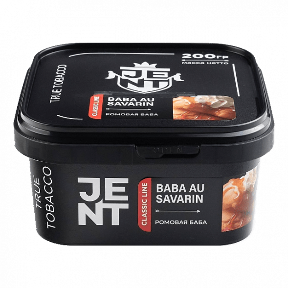 Табак Jent - Baba Au Savarin (Ромовая Баба, 200 грамм) купить в Иркутске