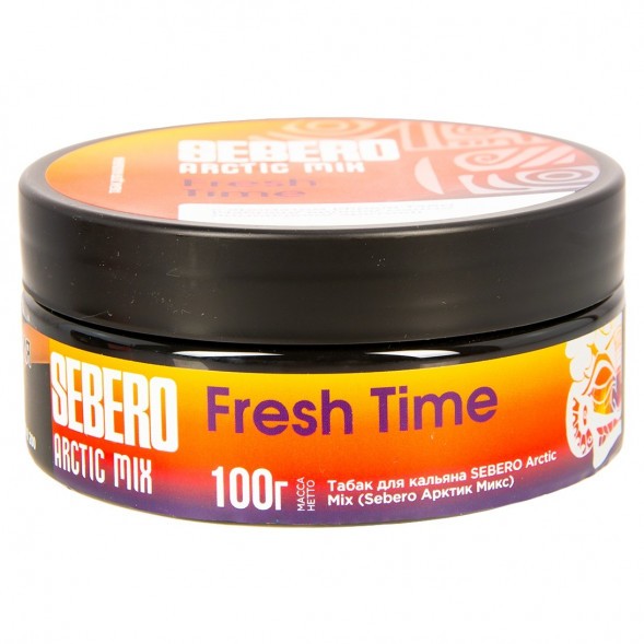Табак Sebero Arctic Mix - Fresh Time (Фреш Тайм, 100 грамм) купить в Иркутске