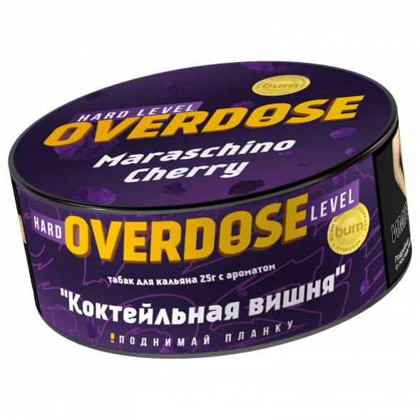 Табак Overdose - Maraschino Cherry (Коктейльная Вишня, 25 грамм) купить в Иркутске