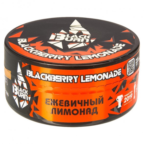 Табак BlackBurn - Blackberry Lemonade (Ежевичный Лимонад, 100 грамм) купить в Иркутске