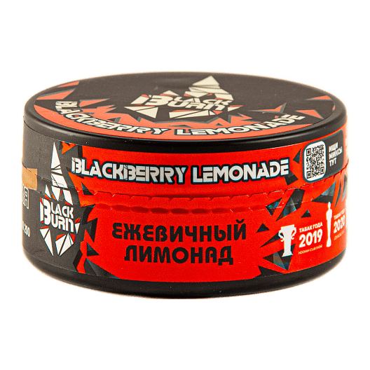 Табак BlackBurn - Blackberry Lemonade (Ежевичный Лимонад, 100 грамм) купить в Иркутске
