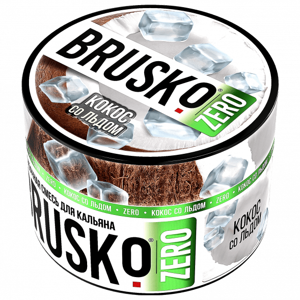 Смесь Brusko Zero - Кокос со Льдом (50 грамм) купить в Иркутске