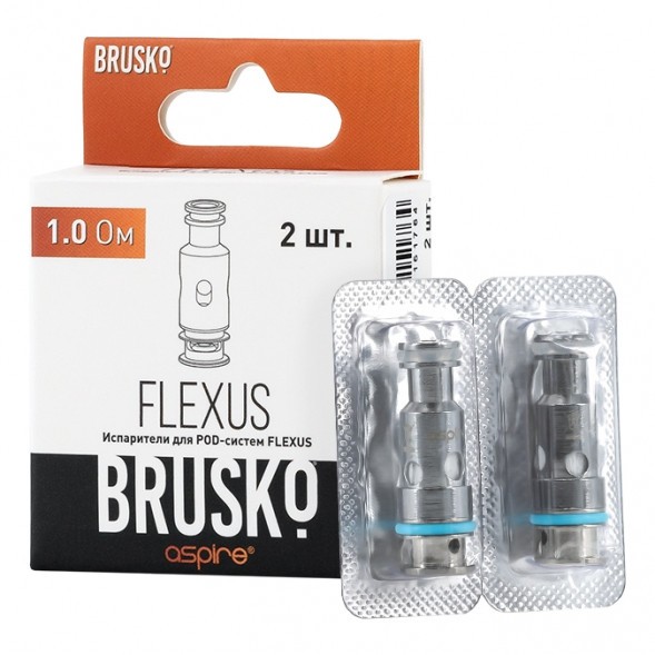 Испарители для Brusko Flexus (AF Mesh Coil, 1 Ом, 2 шт.) купить в Иркутске