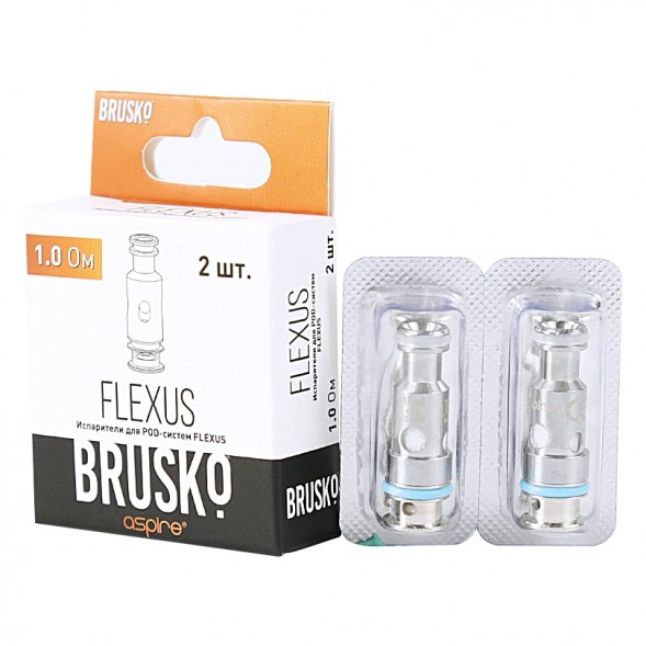 Испарители для Brusko Flexus (AF Mesh Coil, 1 Ом, 2 шт.) купить в Иркутске