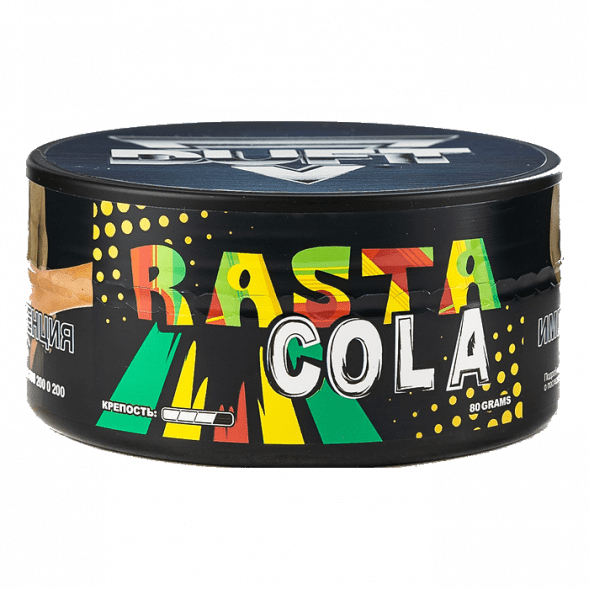 Табак Duft - Rasta Cola (Раста-Кола, 80 грамм) купить в Иркутске