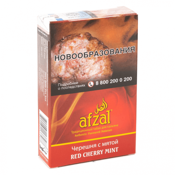 Табак Afzal - Red Cherry Mint (Черешня с Мятой, 40 грамм) купить в Иркутске