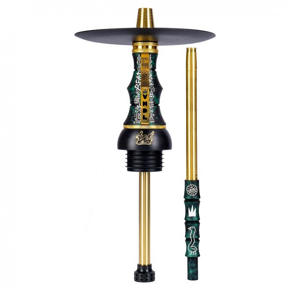 Кальян Alpha Hookah - Beat Vandal Green (Прозрачная Колба) купить в Иркутске