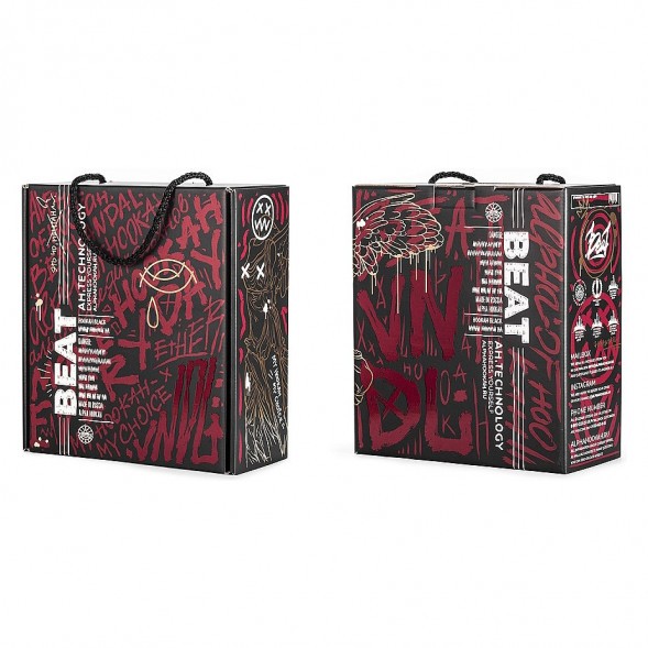 Кальян Alpha Hookah - Beat Vandal Green (Прозрачная Колба) купить в Иркутске