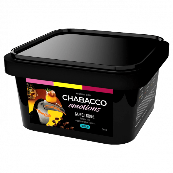 Смесь Chabacco Emotions MEDIUM - Bumble Bee (Бамбл Кофе, 200 грамм) купить в Иркутске