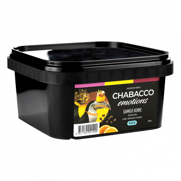 Смесь Chabacco Emotions MEDIUM - Bumble Bee (Бамбл Кофе, 200 грамм) купить в Иркутске