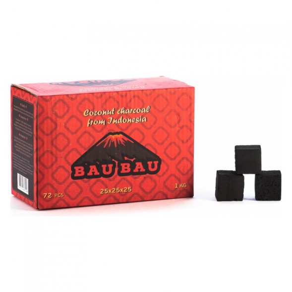 Уголь Bau Bau - Big Cubes (25 мм, 72 кубика, Красный) купить в Иркутске