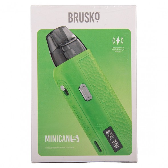 Электронная сигарета Brusko - Minican 5 (Зелёный) купить в Иркутске