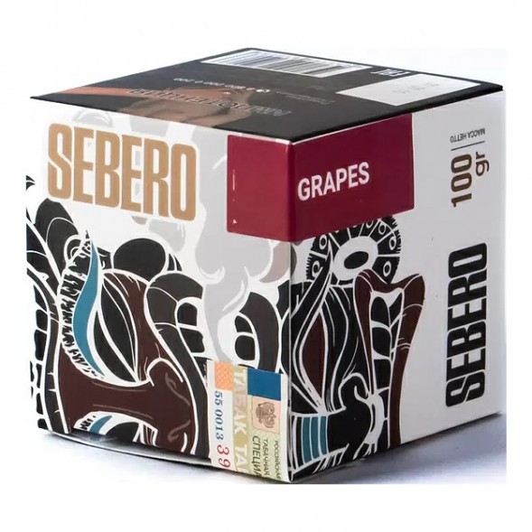 Табак Sebero - Grapes (Виноград, 100 грамм) купить в Иркутске