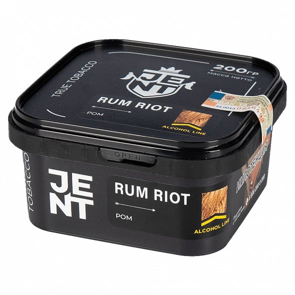 Табак Jent - Rum Riot (Ром, 200 грамм) купить в Иркутске