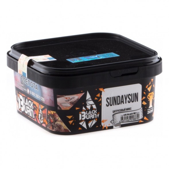 Табак BlackBurn - Sundaysun (Цитрусовый Микс, 200 грамм) купить в Иркутске