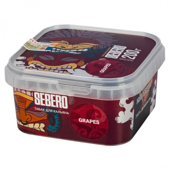 Табак Sebero - Grapes (Виноград, 200 грамм) купить в Иркутске