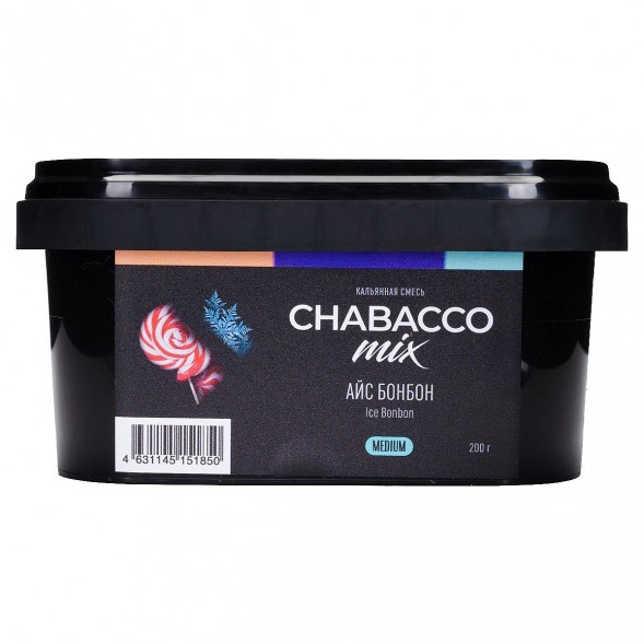 Смесь Chabacco MIX MEDIUM - Ice Bonbon (Айс Бонбон, 200 грамм) купить в Иркутске