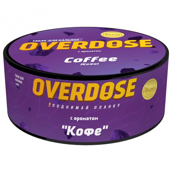 Табак Overdose - Coffee (Кофе, 100 грамм) купить в Иркутске
