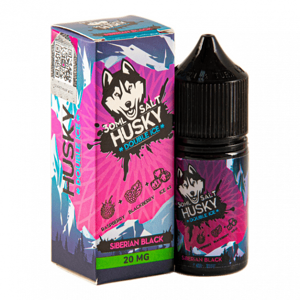 Жидкость Husky Double Ice Salt - Siberian Black (30 мл) купить в Иркутске
