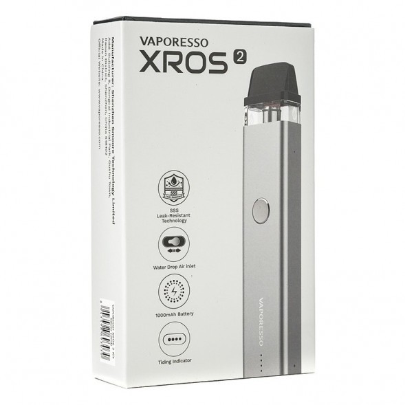 Электронная сигарета Vaporesso XROS 2 - Silver купить в Иркутске