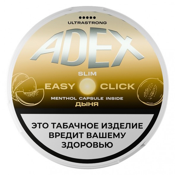 Табак жевательный ADEX ULTRA STRONG SLIM Easy Click - Melon Menthol (Дыня Ментол) купить в Иркутске