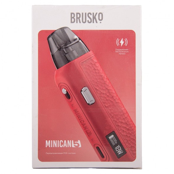 Электронная сигарета Brusko - Minican 5 (Красный) купить в Иркутске