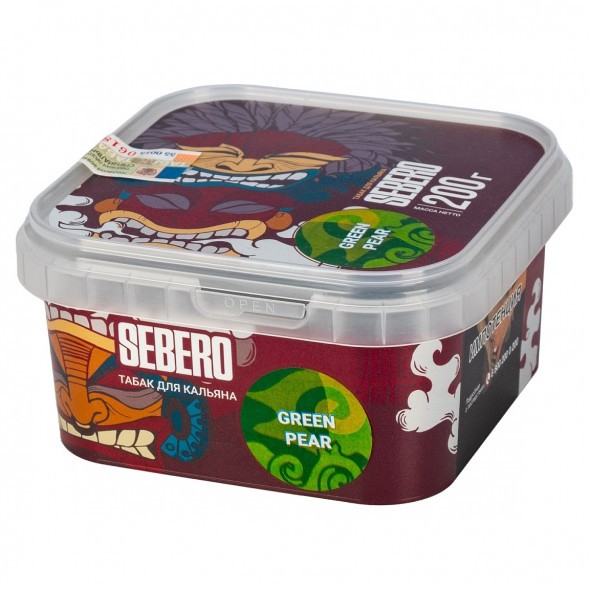 Табак Sebero - Green Pear (Зелёная Груша, 200 грамм) купить в Иркутске