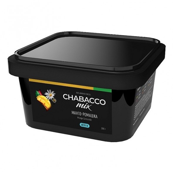 Смесь Chabacco MIX MEDIUM - Mango Camomile (Манго - Ромашка, 200 грамм) купить в Иркутске