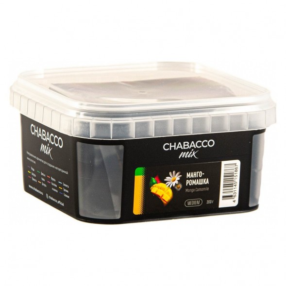 Смесь Chabacco MIX MEDIUM - Mango Camomile (Манго - Ромашка, 200 грамм) купить в Иркутске