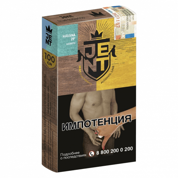 Табак Jent - Havana 29 (Мохито, 100 грамм) купить в Иркутске
