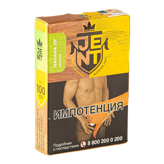 Табак Jent - Havana 29 (Мохито, 100 грамм) купить в Иркутске